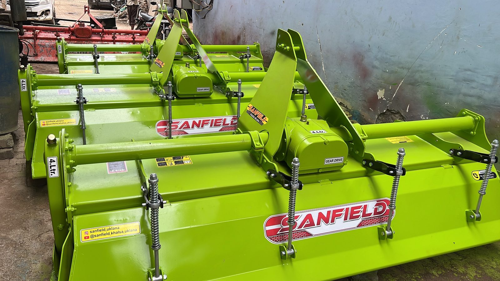 Sanfield Rotavator